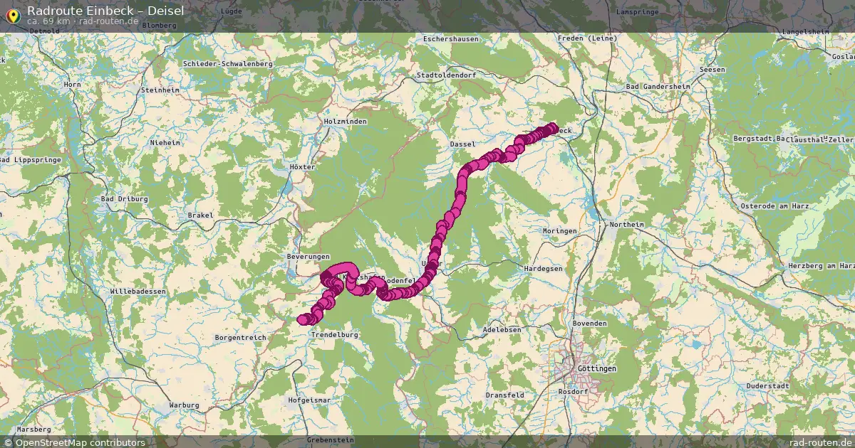 Radtour Einbeck – Deisel