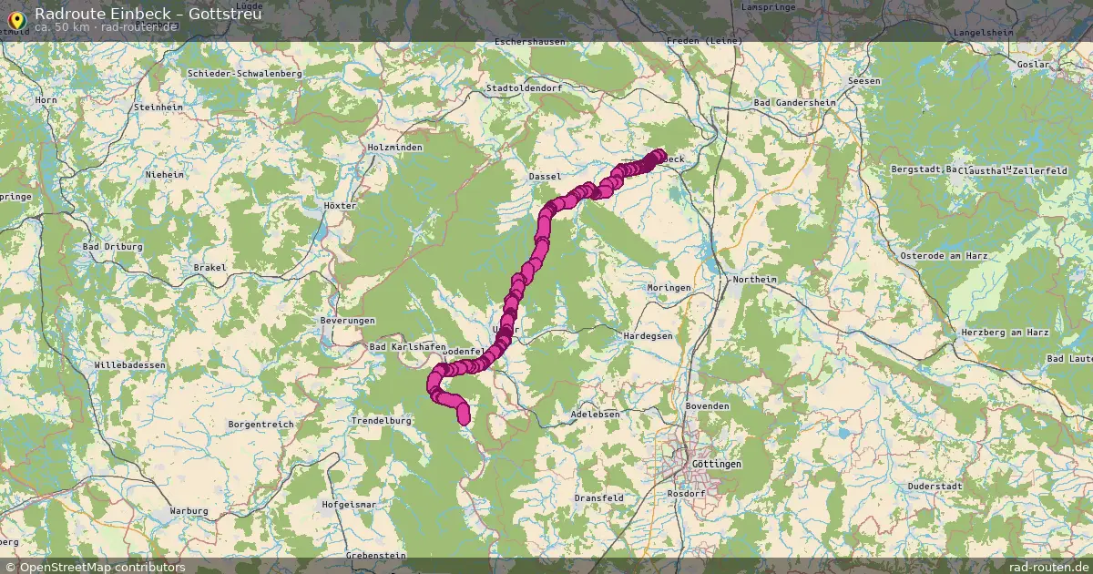 Radtour Einbeck – Gottstreu