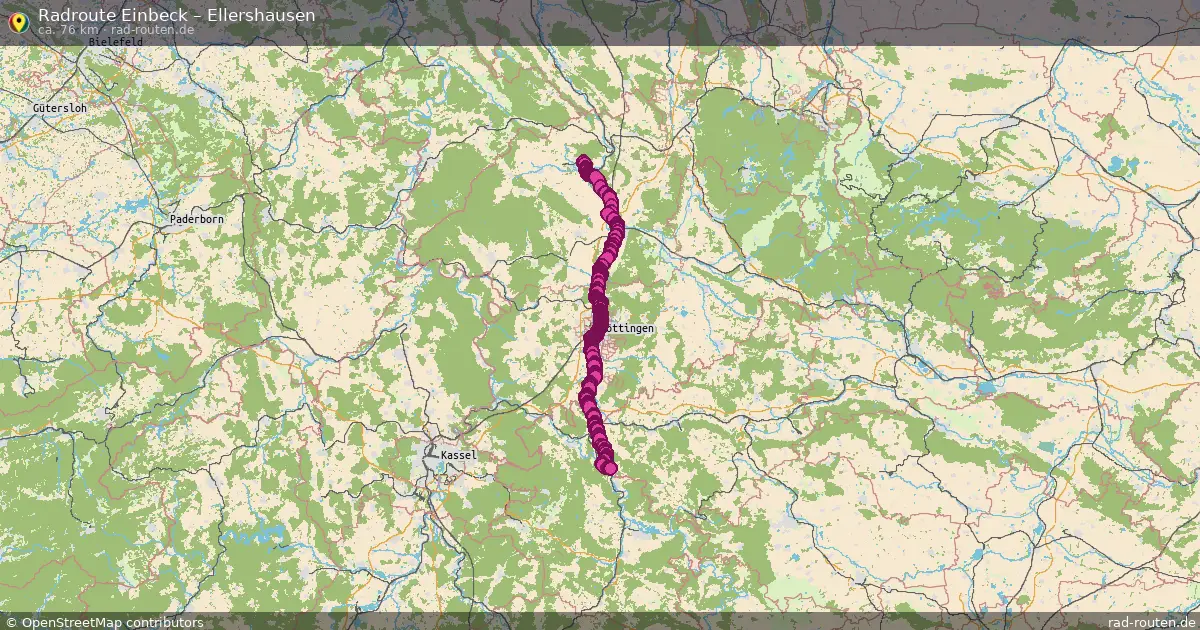 Radtour Einbeck – Ellershausen