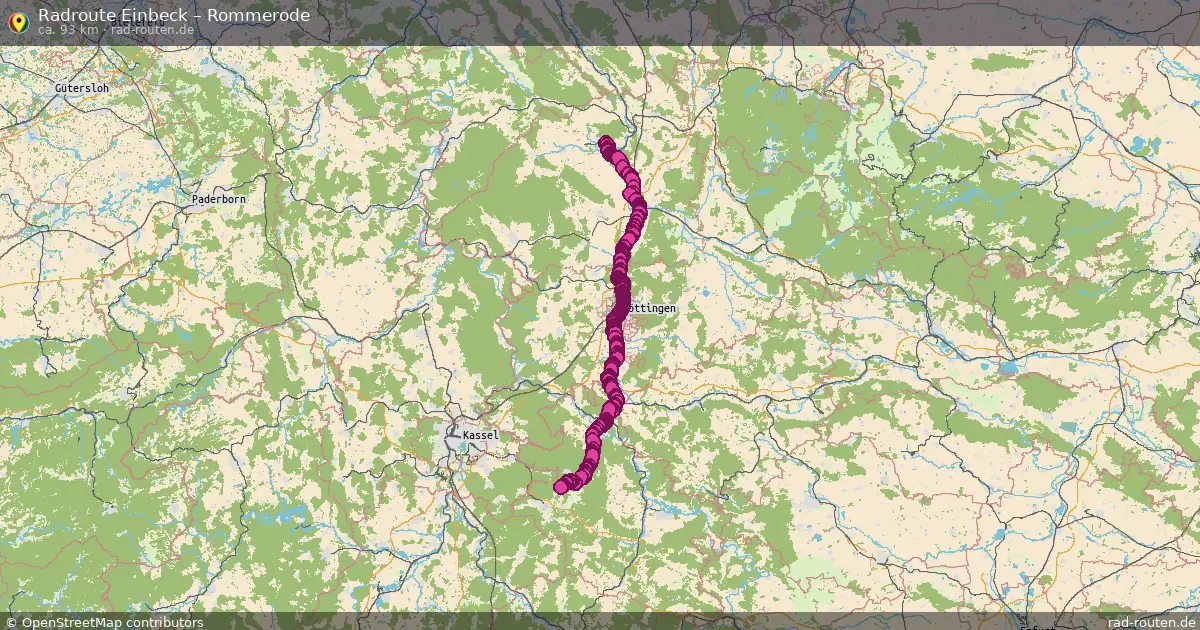 Radtour Einbeck – Rommerode