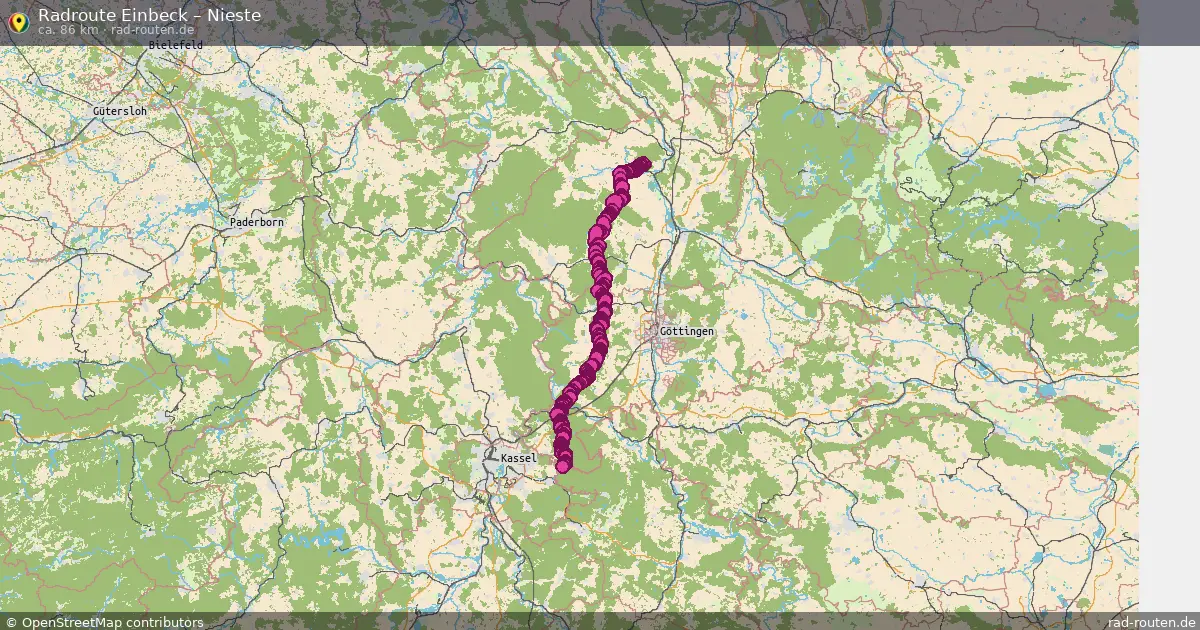 Radtour Einbeck – Nieste