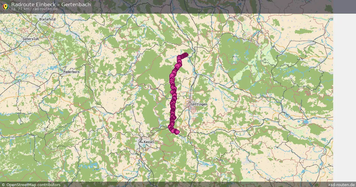 Radtour Einbeck – Gertenbach