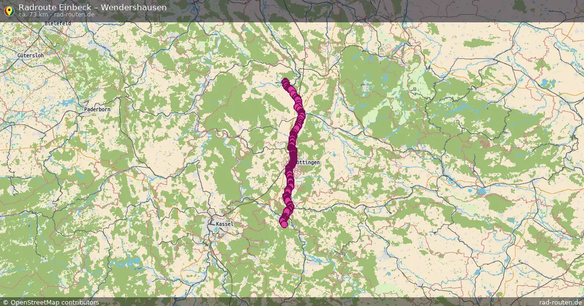 Radtour Einbeck – Wendershausen