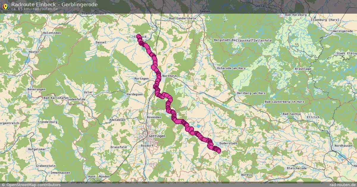Radtour Einbeck – Gerblingerode