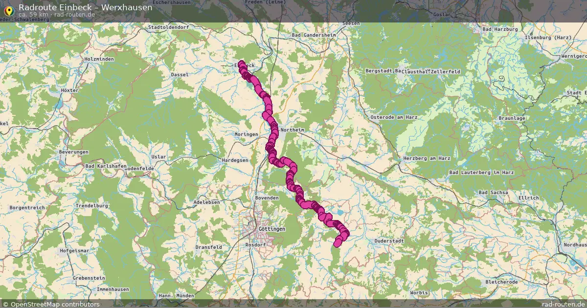 Radtour Einbeck – Werxhausen