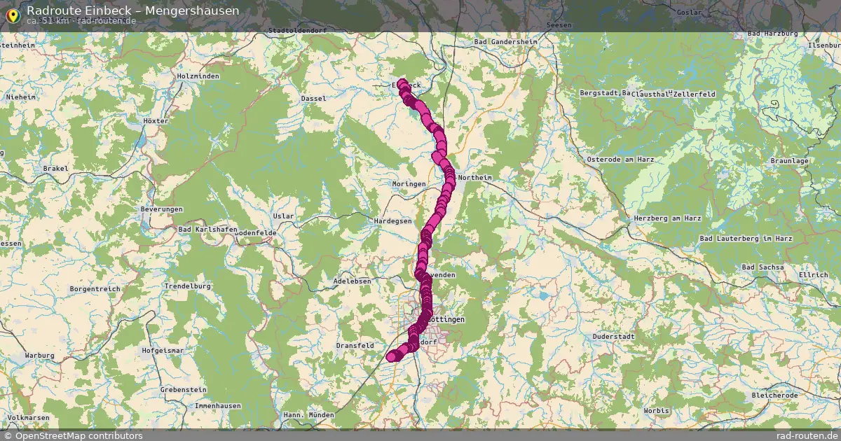 Radtour Einbeck – Mengershausen