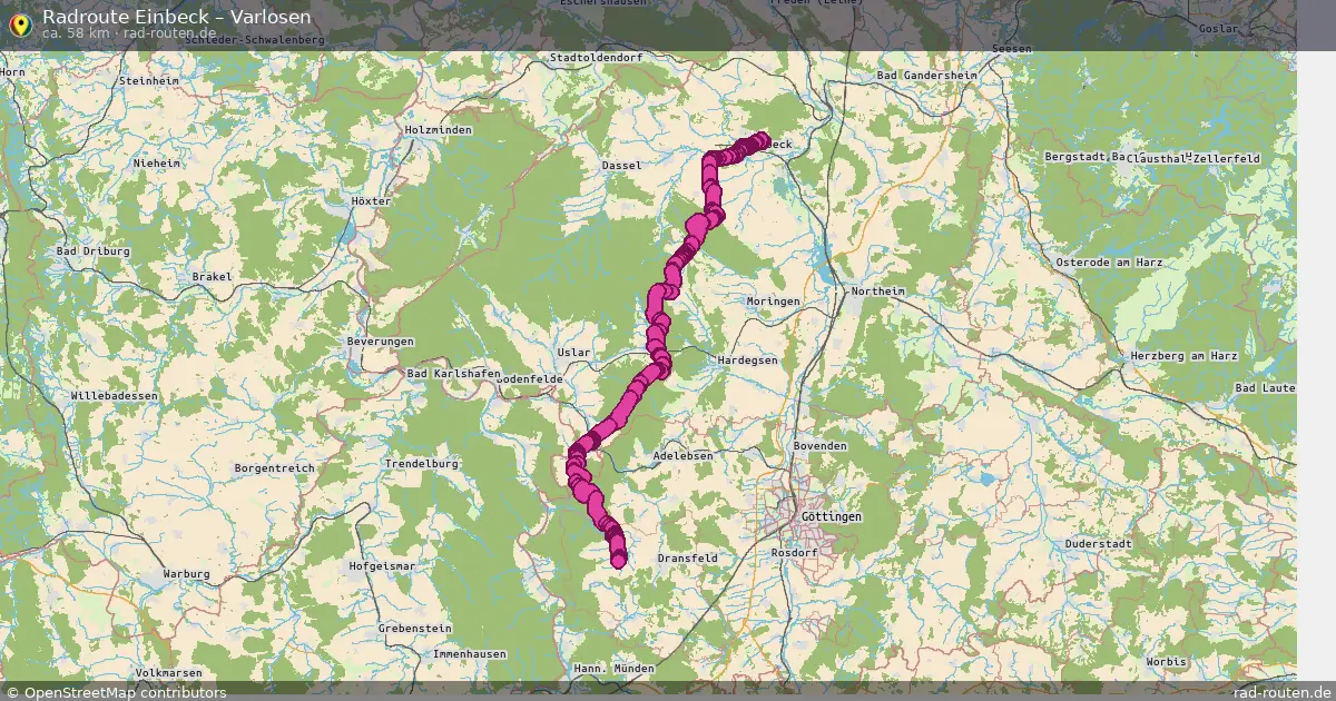 Radtour Einbeck – Varlosen