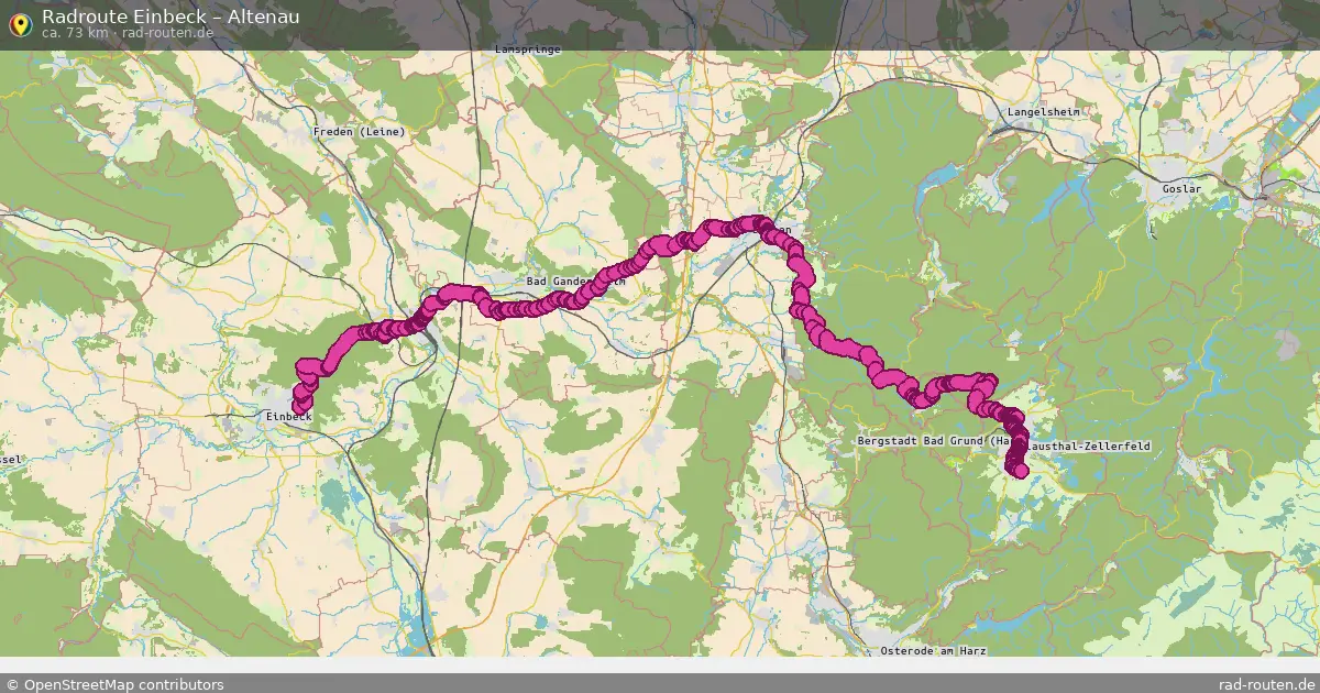 Radtour Einbeck – Altenau