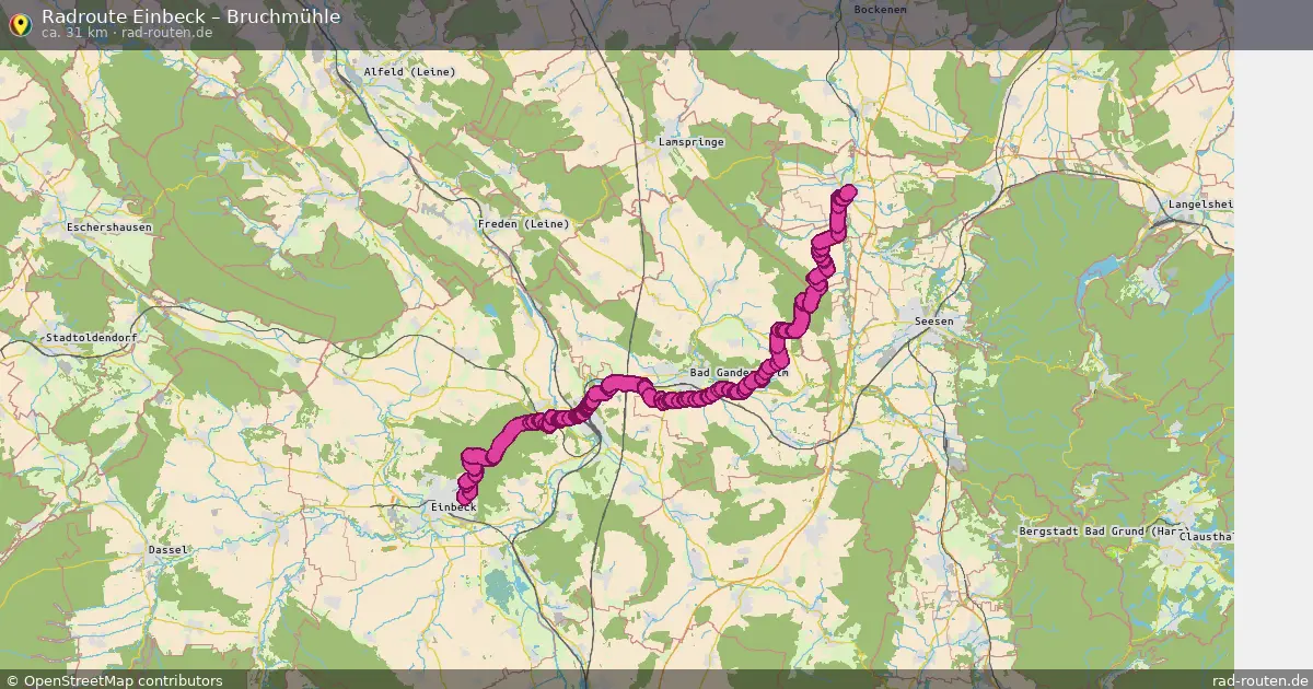 Radtour Einbeck – Bruchmühle