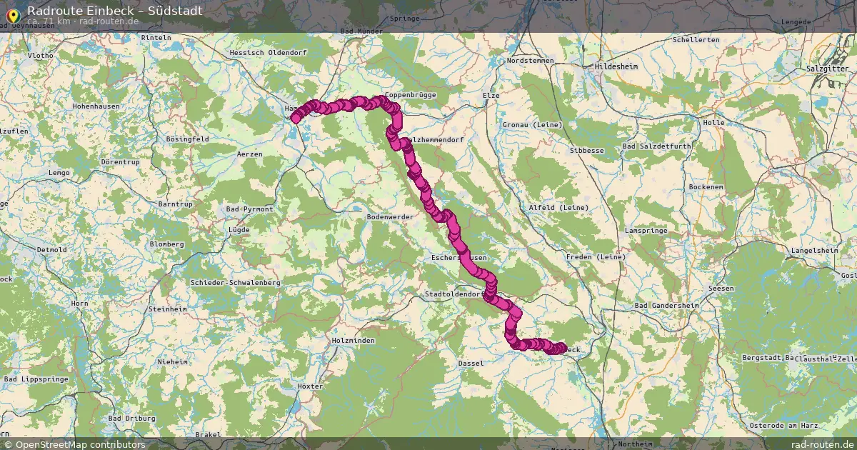Radtour Einbeck – Südstadt