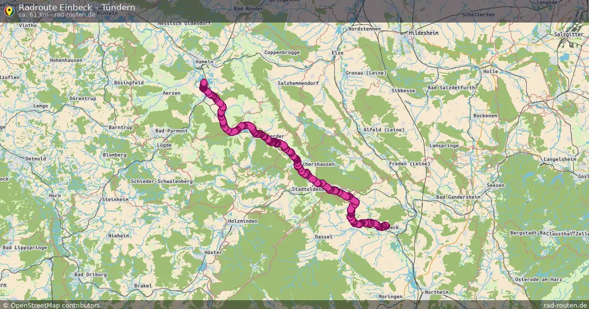 Radtour Einbeck – Tündern