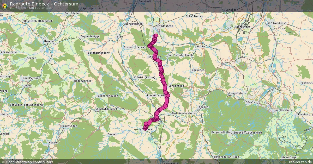 Radtour Einbeck – Ochtersum