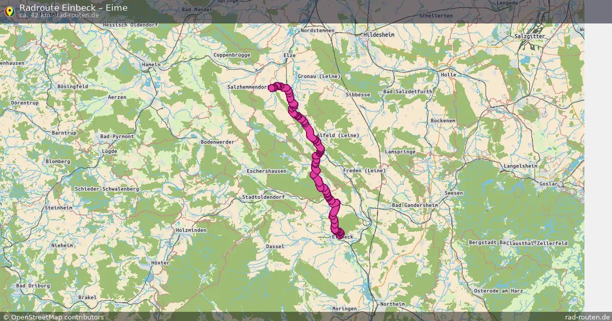 Radtour Einbeck – Eime