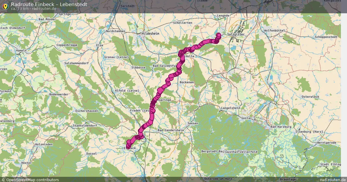 Radtour Einbeck – Lebenstedt