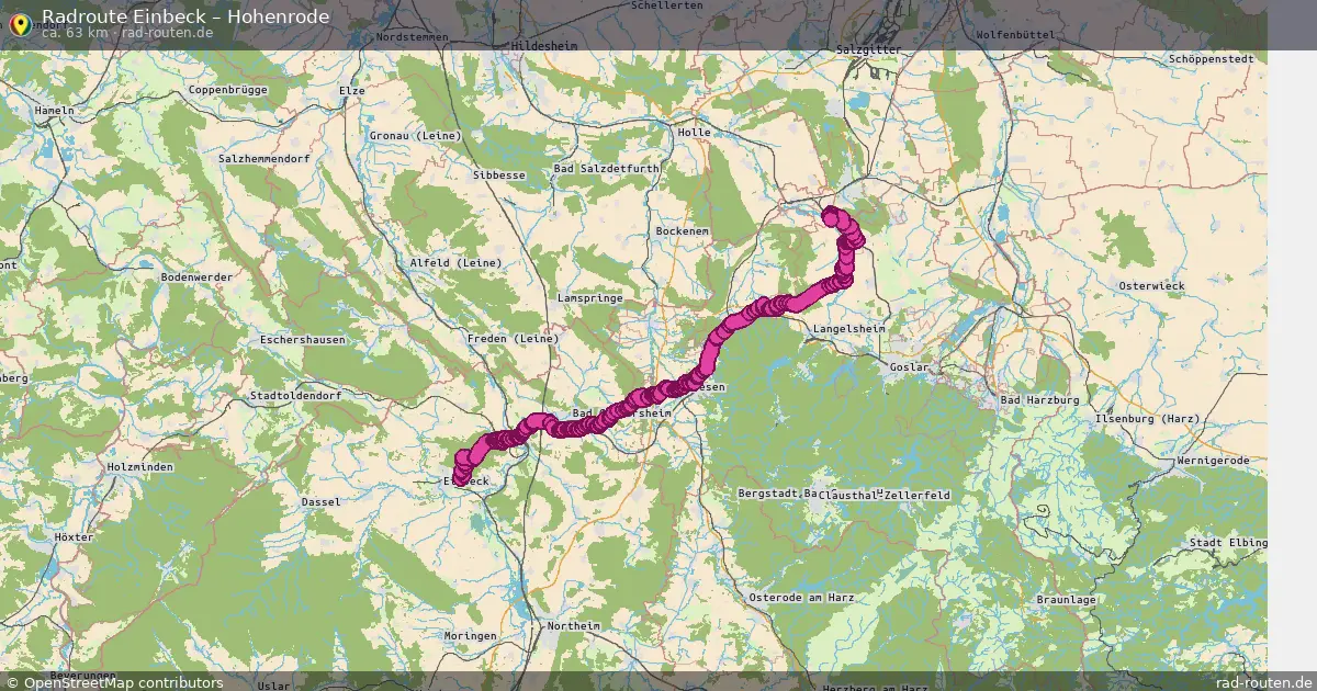 Radtour Einbeck – Hohenrode