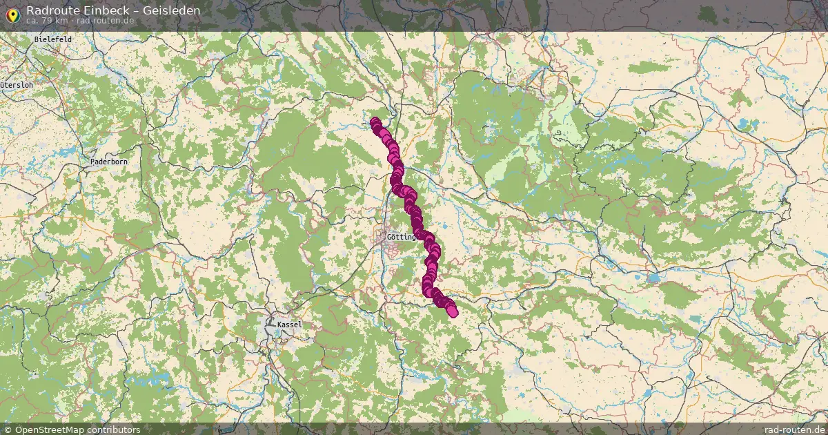 Radtour Einbeck – Geisleden