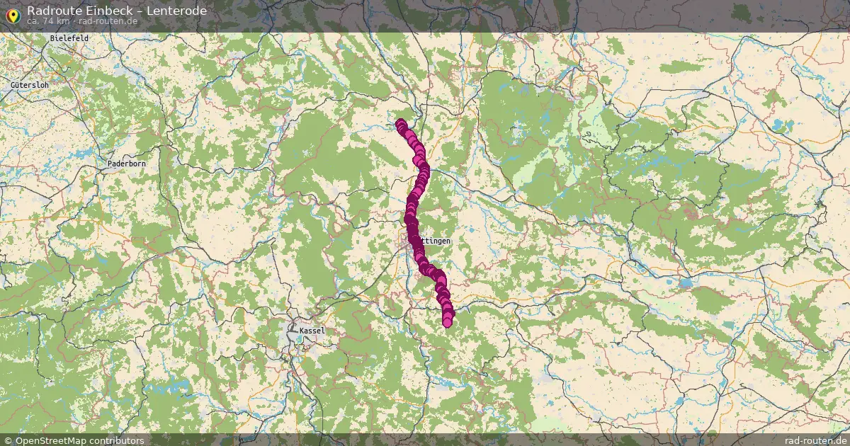 Radtour Einbeck – Lenterode