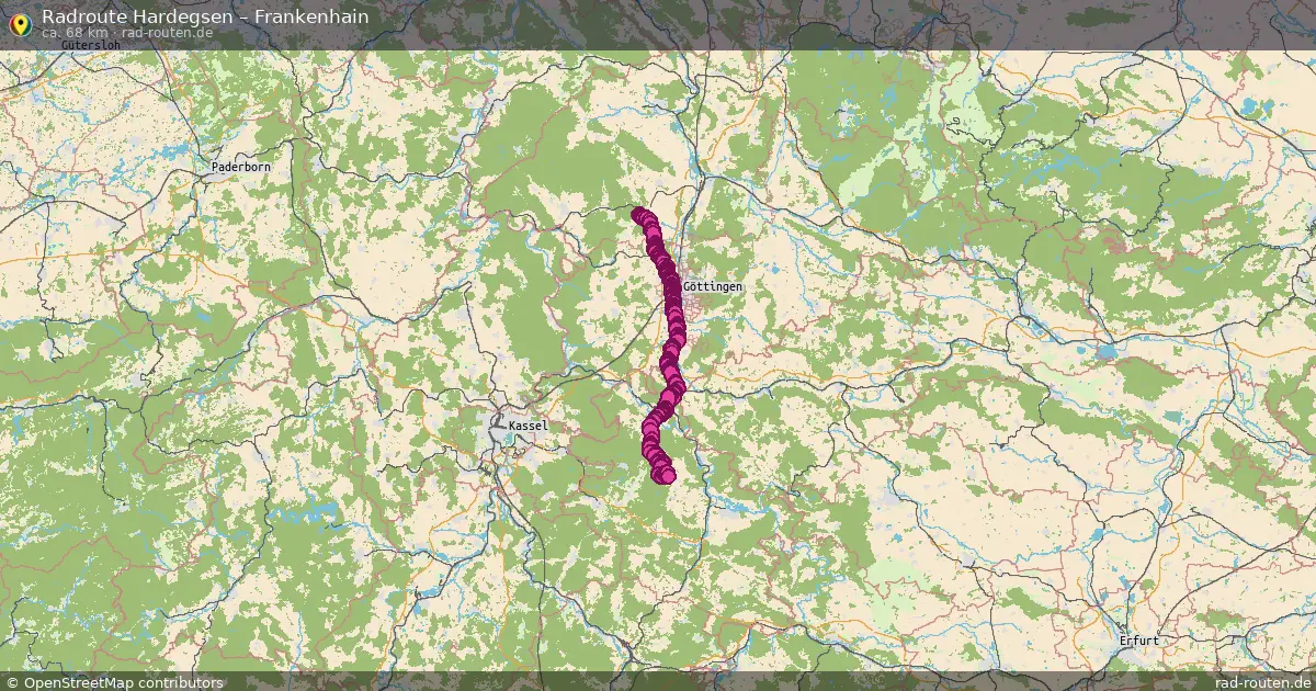 Radtour Hardegsen – Frankenhain