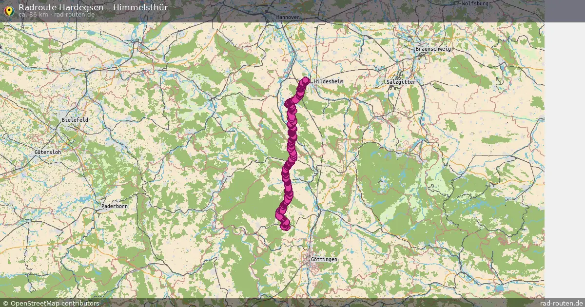 Radtour Hardegsen – Himmelsthür