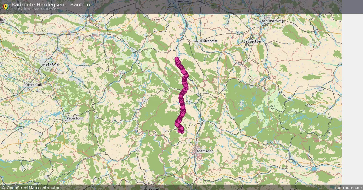 Radtour Hardegsen – Banteln