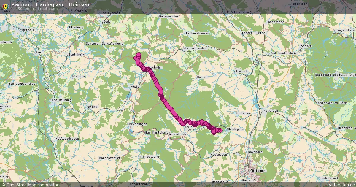Radtour Hardegsen – Heinsen