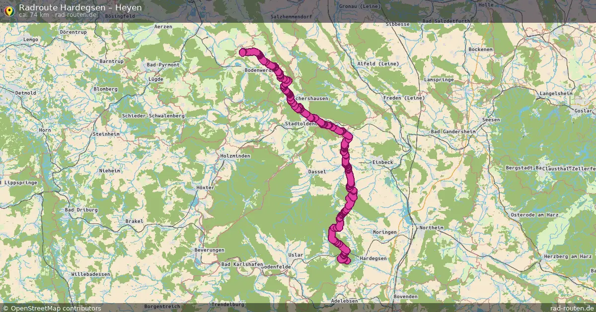 Radtour Hardegsen – Heyen