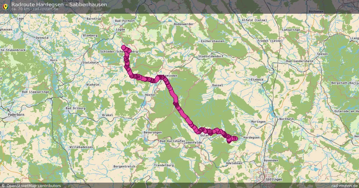 Radtour Hardegsen – Sabbenhausen