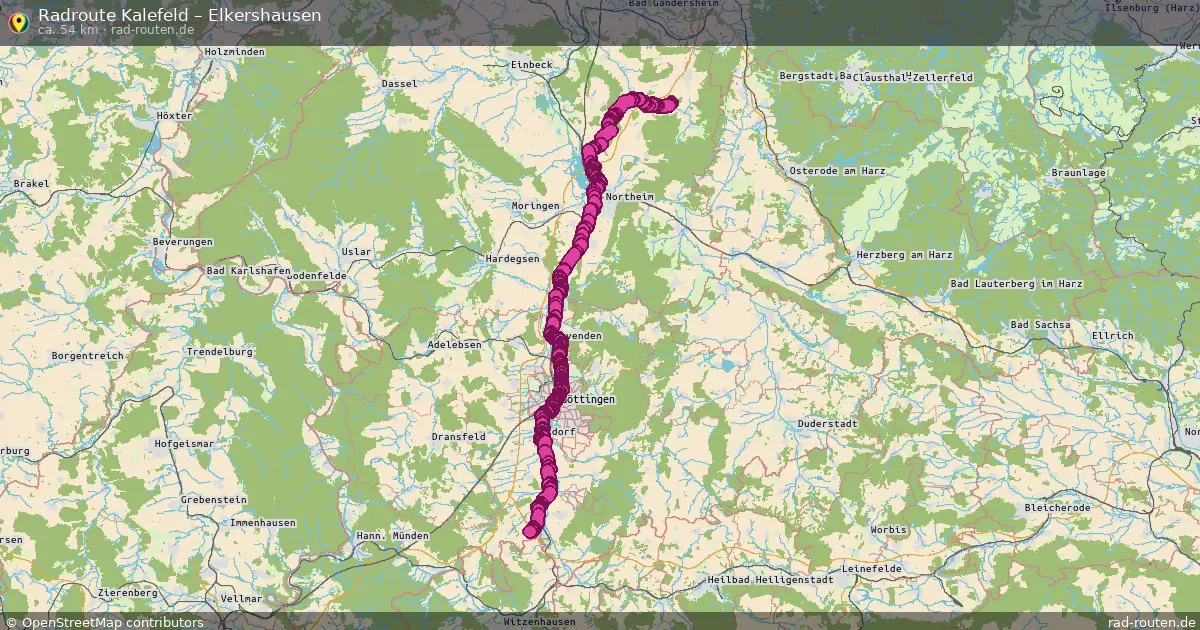 Radtour Kalefeld – Elkershausen
