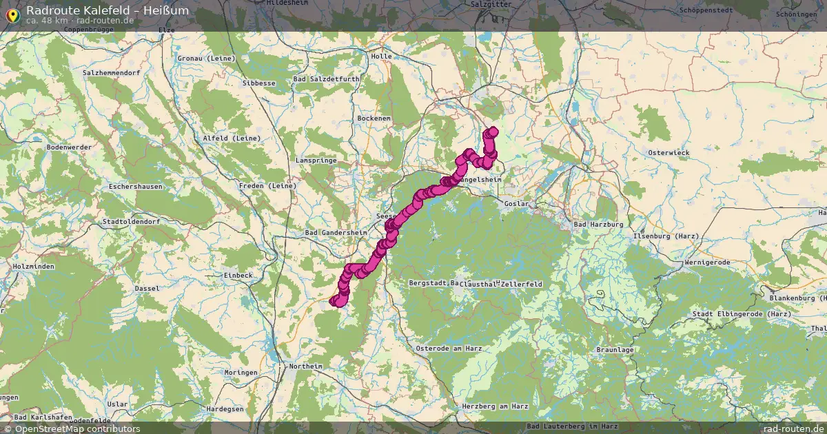 Radtour Kalefeld – Heißum