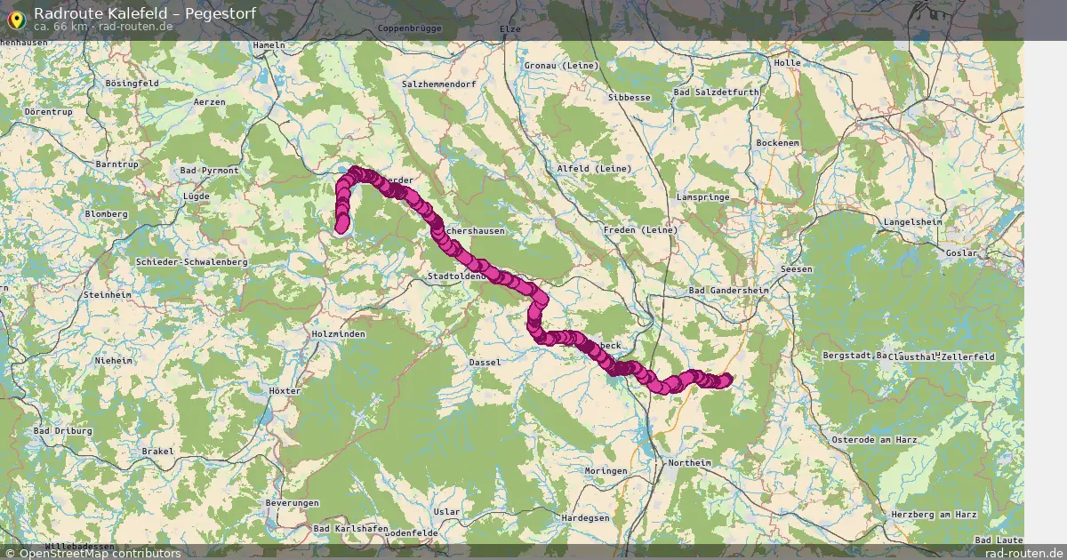 Radtour Kalefeld – Pegestorf