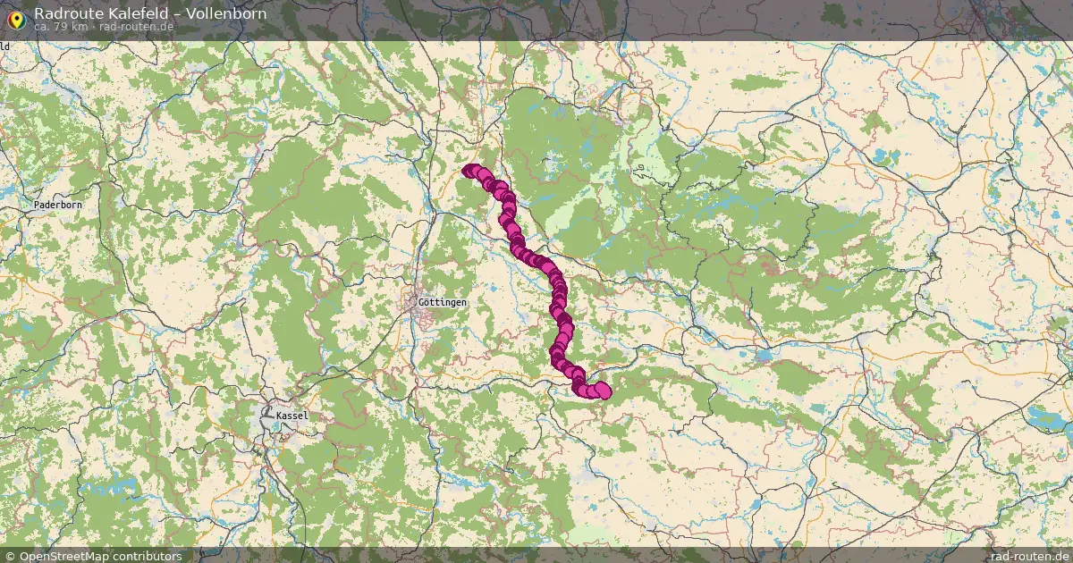Radtour Kalefeld – Vollenborn