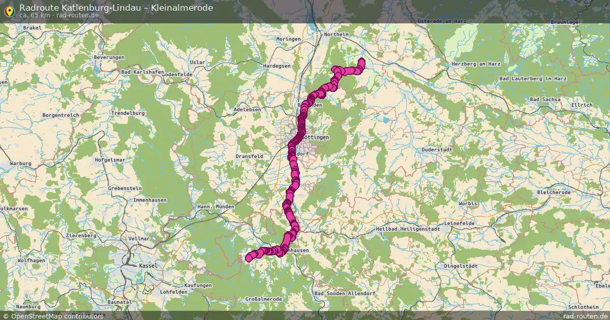 Radtour Katlenburg-Lindau – Kleinalmerode