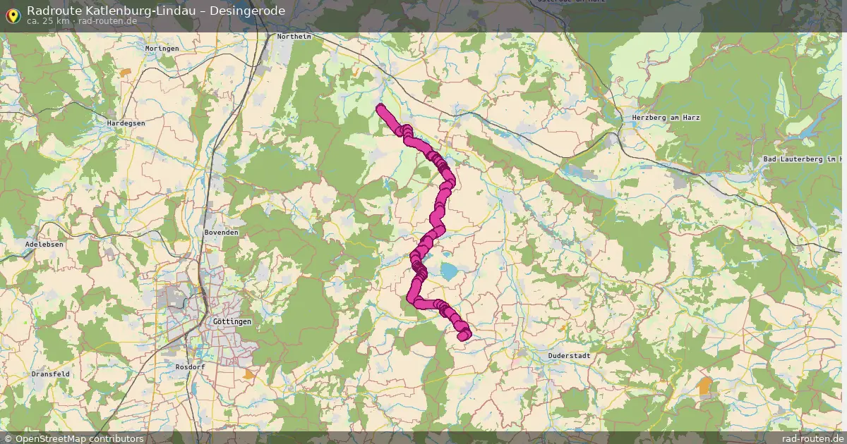 Radtour Katlenburg-Lindau – Desingerode