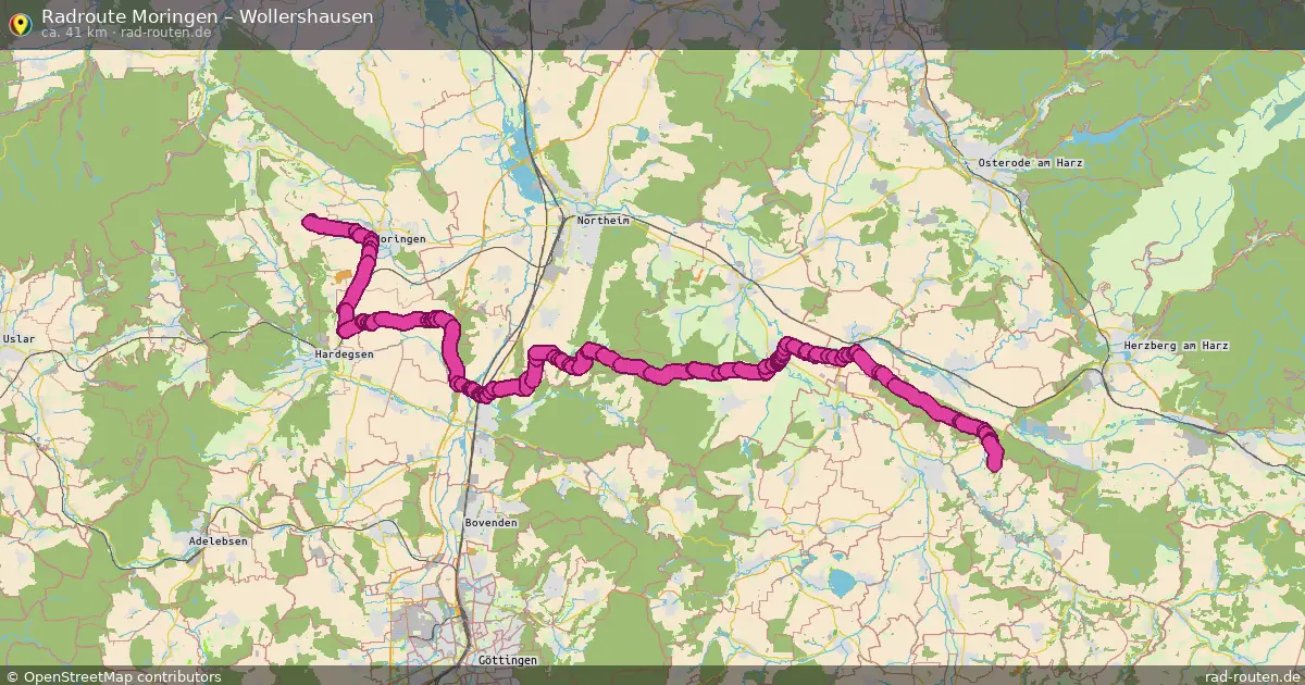 Radtour Moringen – Wollershausen