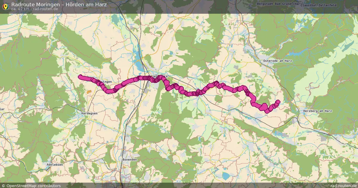 Radtour Moringen – Hörden Am Harz