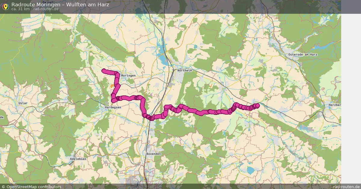 Radtour Moringen – Wulften Am Harz