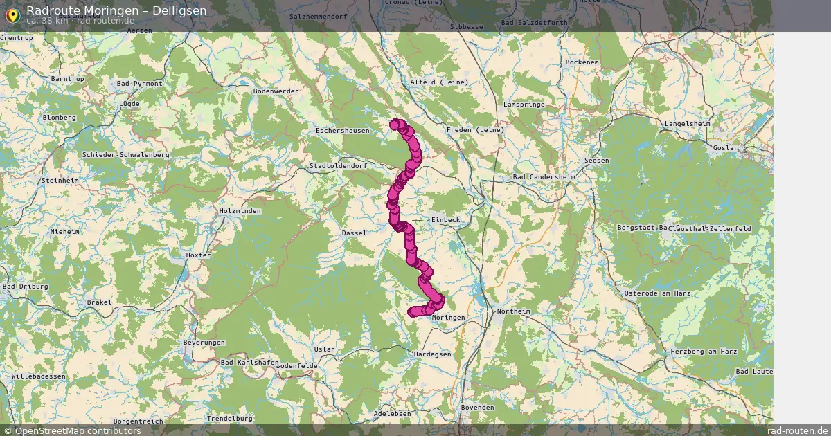 Radtour Moringen – Delligsen