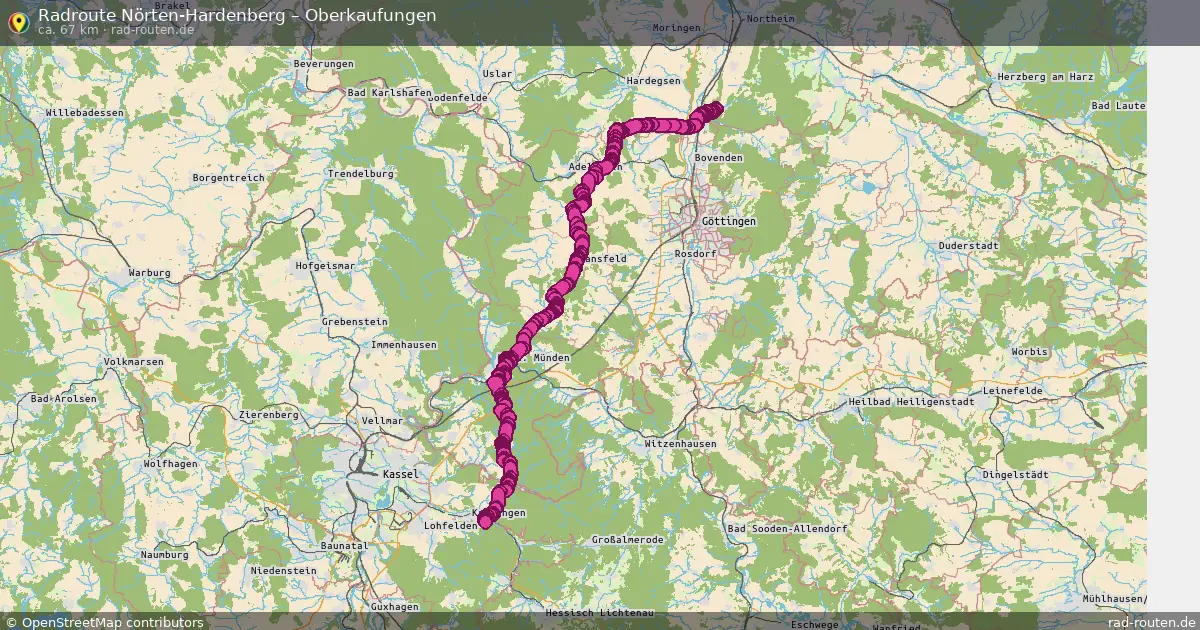 Radtour Nörten-Hardenberg – Oberkaufungen
