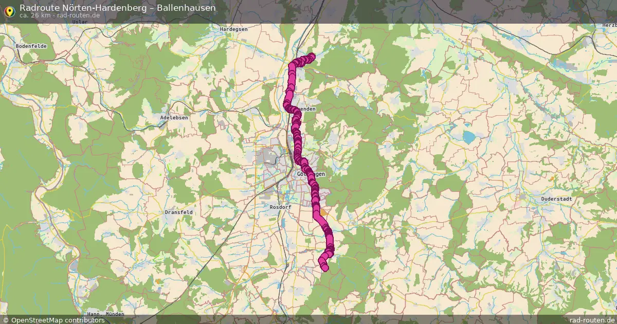 Radtour Nörten-Hardenberg – Ballenhausen