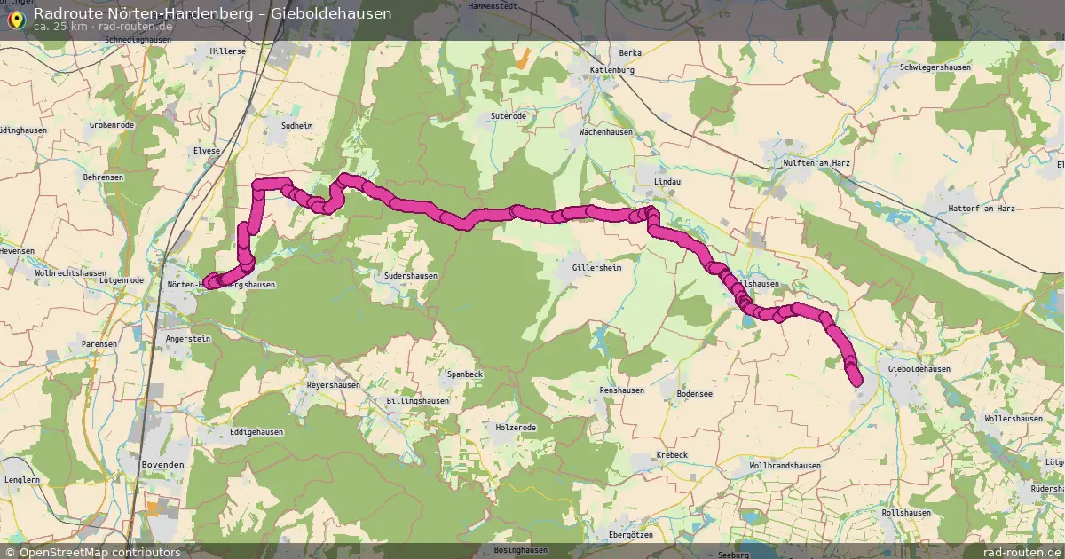Radtour Nörten-Hardenberg – Gieboldehausen