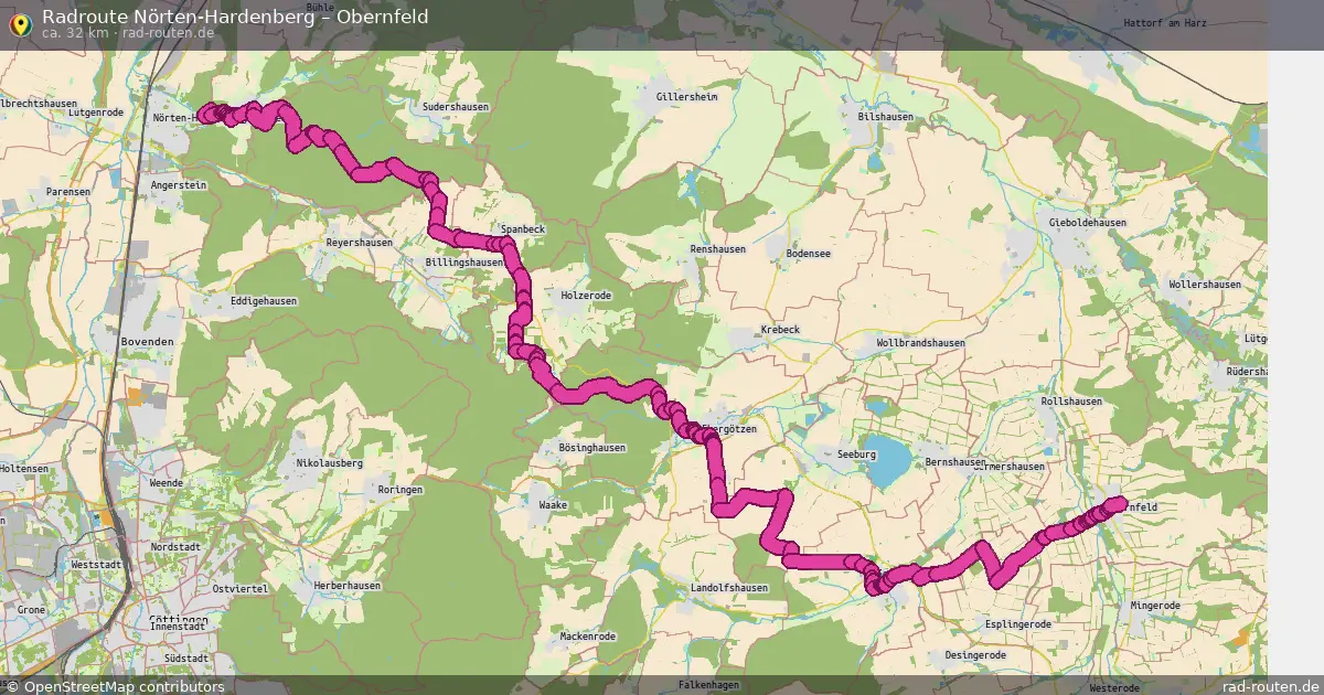 Radtour Nörten-Hardenberg – Obernfeld