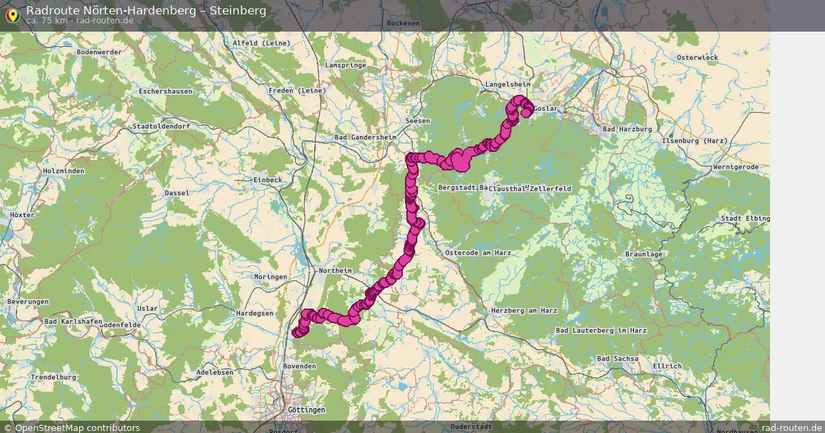Radtour Nörten-Hardenberg – Steinberg