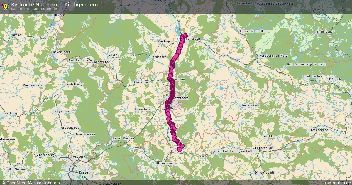 Radtour Northeim – Kirchgandern