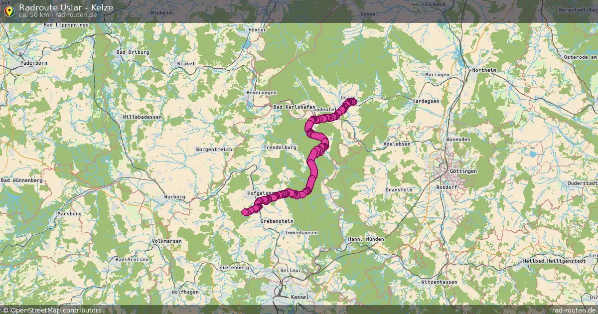 Radtour Uslar – Kelze
