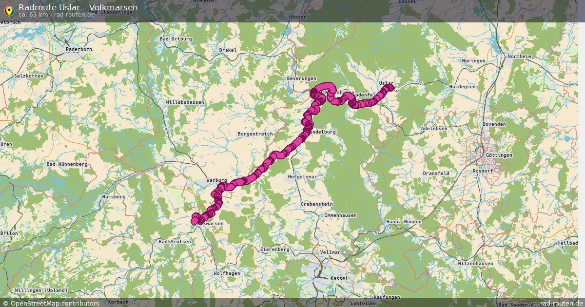 Radtour Uslar – Volkmarsen