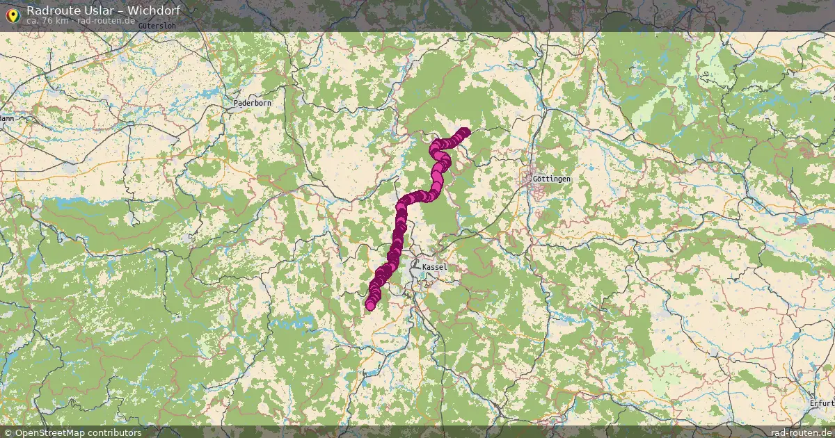 Radtour Uslar – Wichdorf