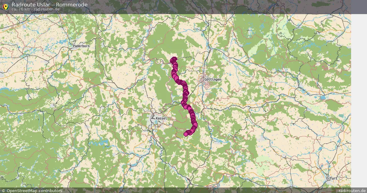 Radtour Uslar – Rommerode