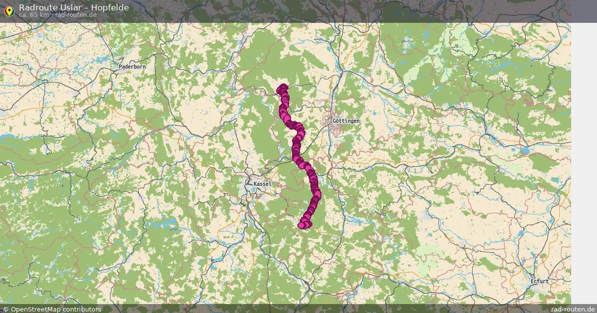 Radtour Uslar – Hopfelde