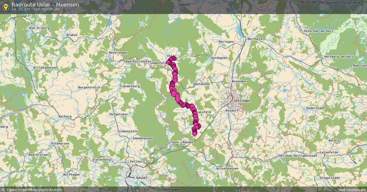 Radtour Uslar – Meensen