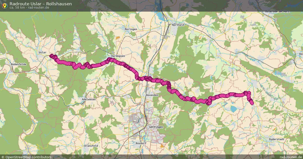 Radtour Uslar – Rollshausen
